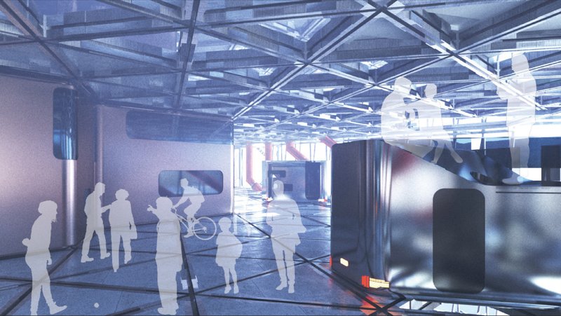 Shared activity floors encourage interaction, collaboration, and adaptable community living.