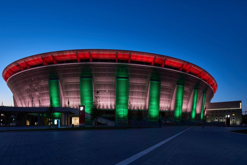 KÖZTI Architects Rebuild Budapest's Iconic Népstadion as the 67,000-Seat Puskás Aréna