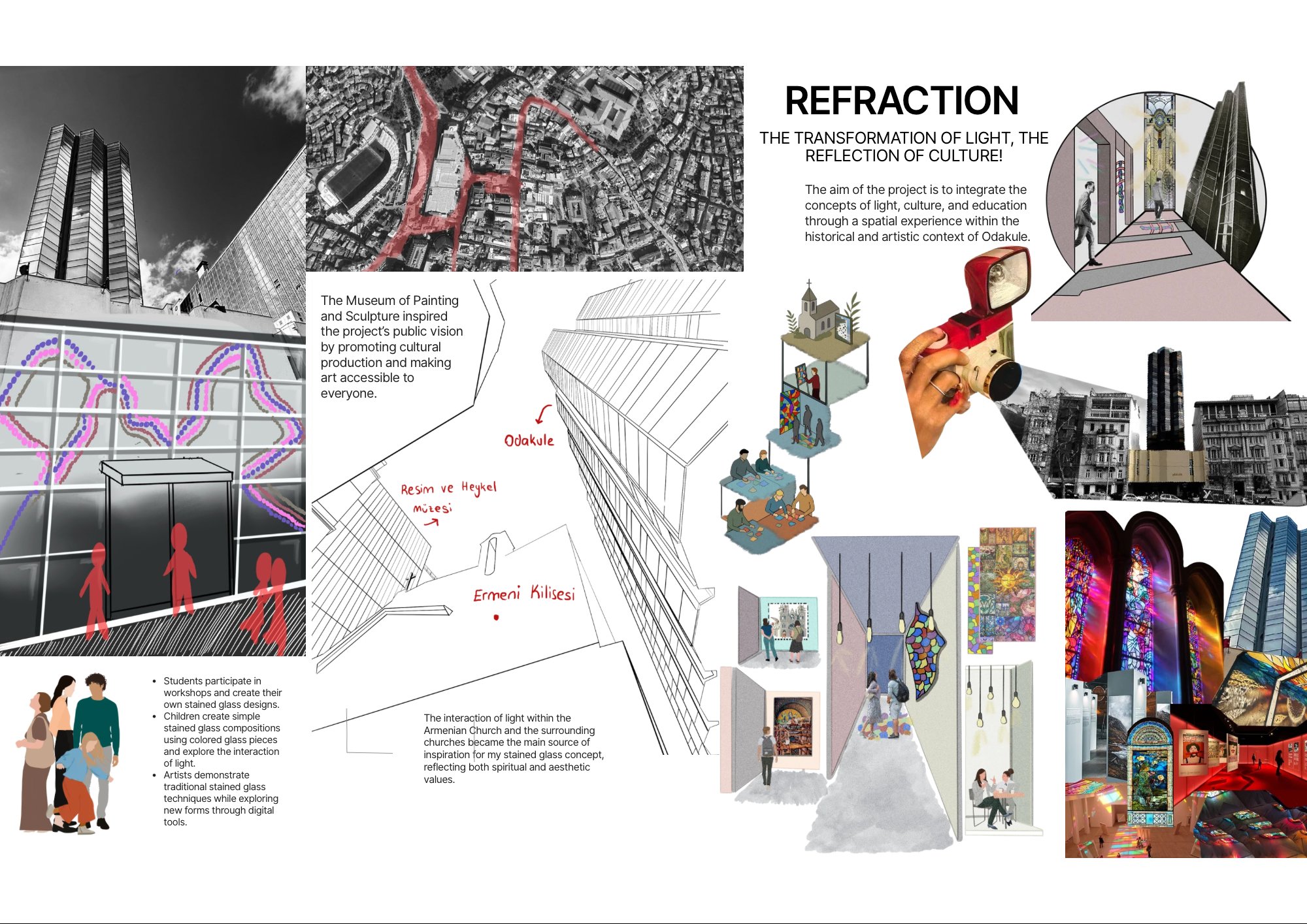 REFRACTION: Reinterpreting Cultural Heritage Through Light, Interaction, and Spatial Experience