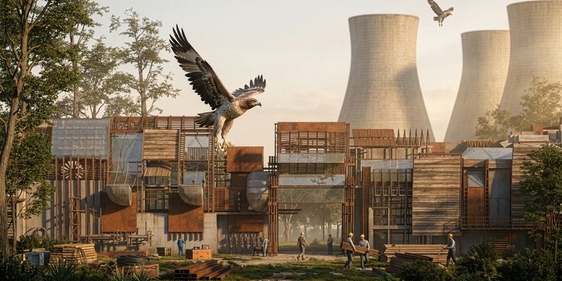 Moment of Stillness: Reimagining Industrial Futures Through Architecture, Imagination, and Regeneration