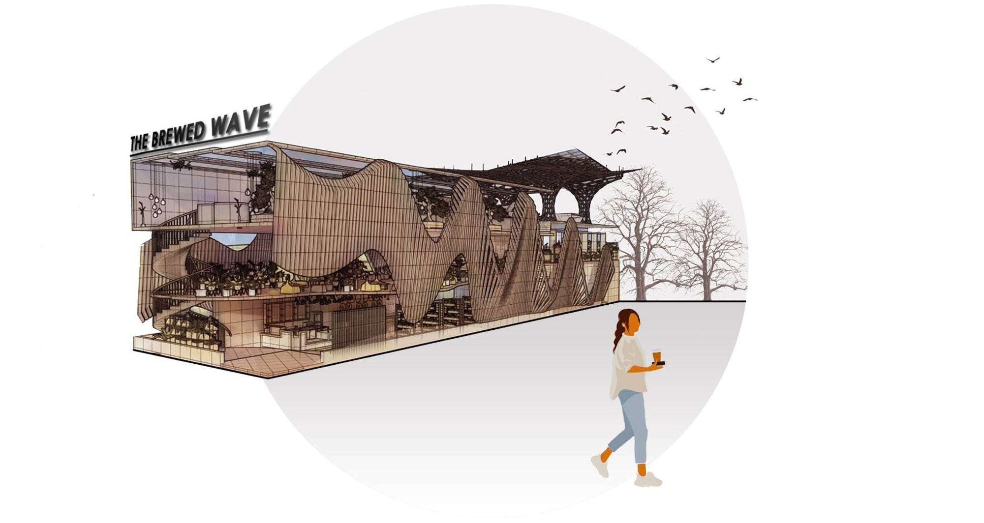 The Brewed Wave: Coffee Shop Architecture Designed as a Social Stage in Vienna