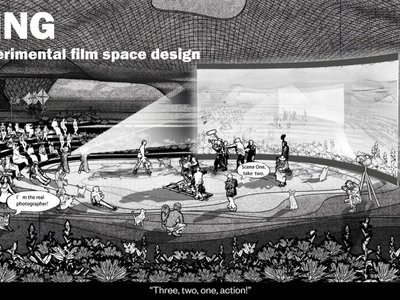 FLOWING: Cinema Architecture as a Living Film Space in the Persian Gulf Desert