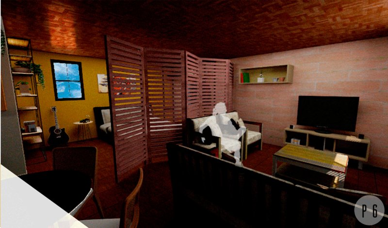 Flexible interior partitions allow the home to adapt to changing family needs and daily activities.