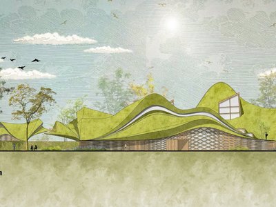 Urban Rainwater Garden Library Design for Shanghai’s Suzhou River