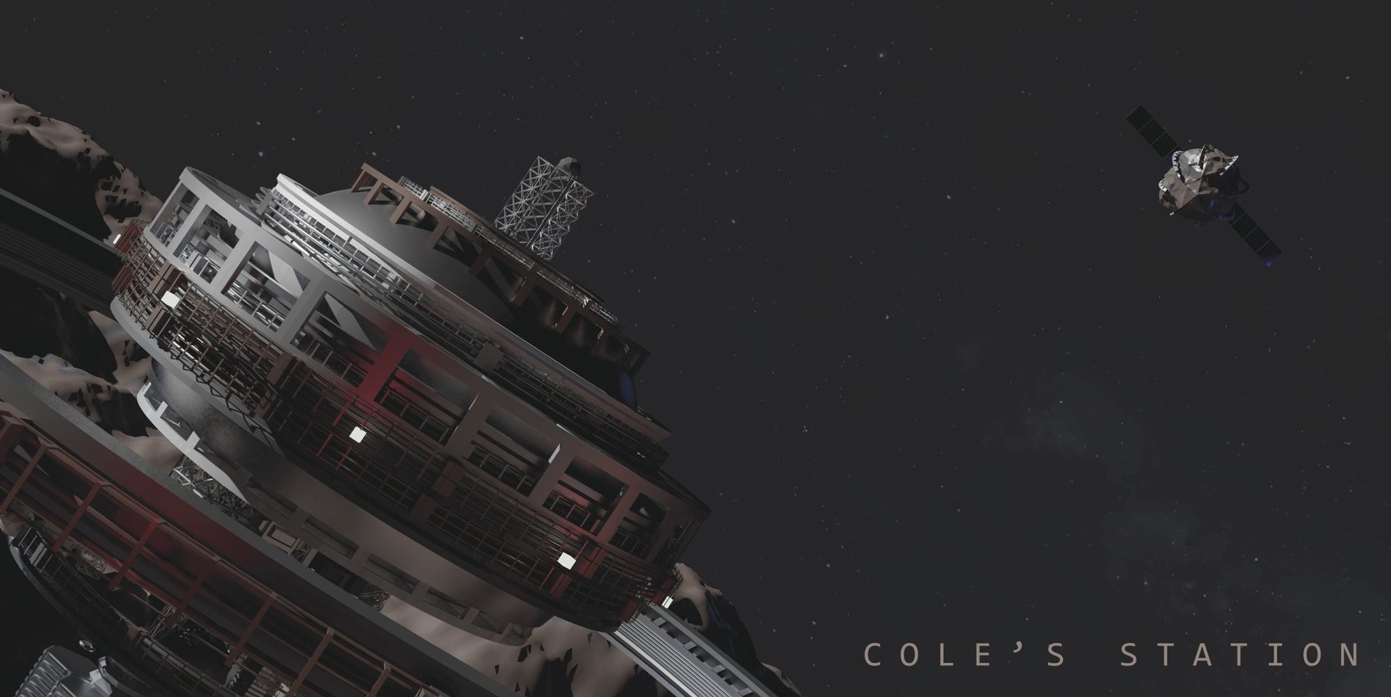 Cole’s Station: Space Architecture for an Asteroid Mining Habitat