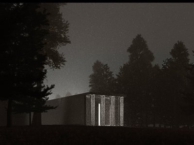 Red Pill: Futuristic Architecture Reimagines Cinema as a Journey Through Dreams, Silence, and Space
