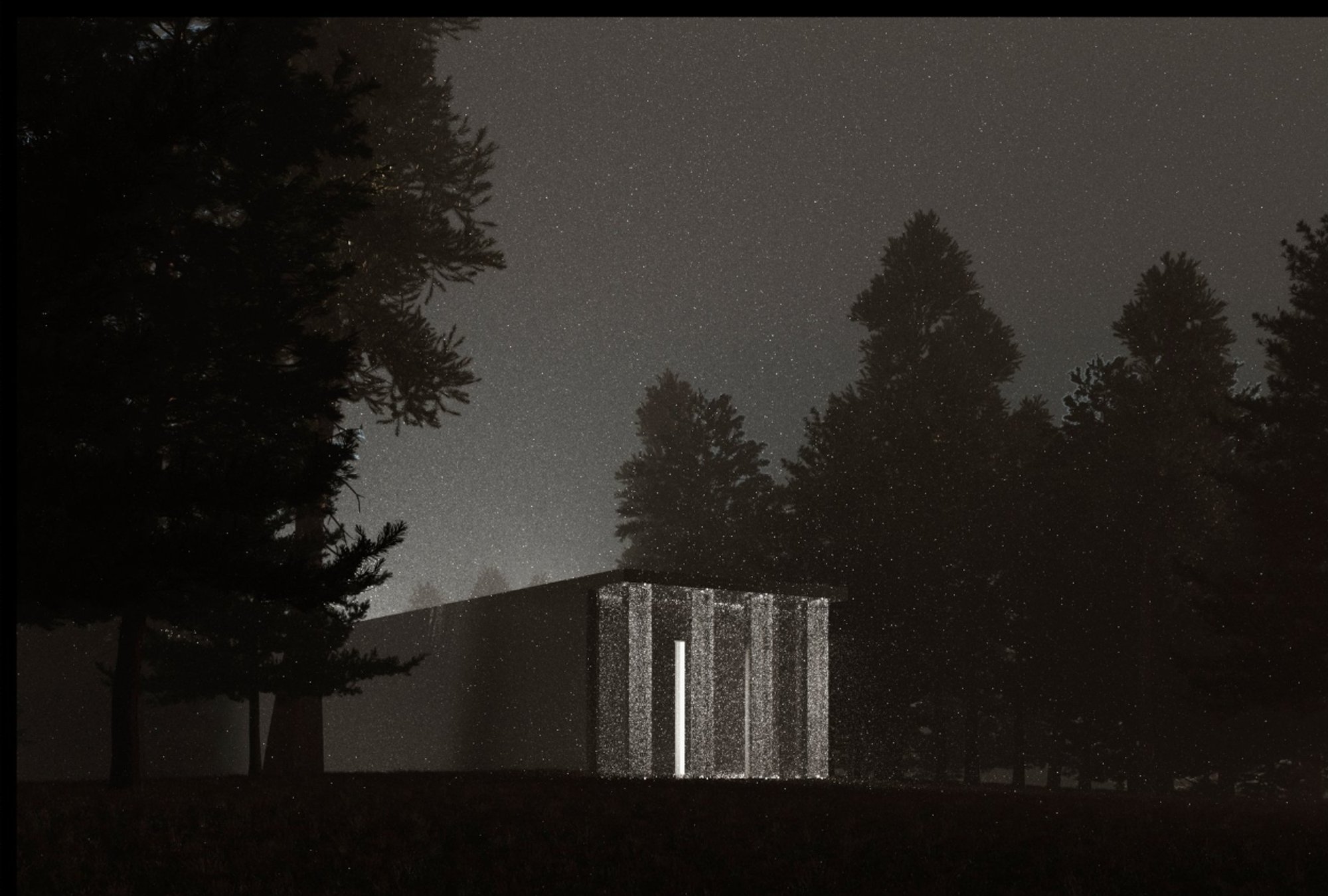 Red Pill: Futuristic Architecture Reimagines Cinema as a Journey Through Dreams, Silence, and Space