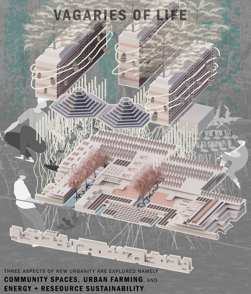 Vagaries of Life connects community spaces, urban farming and sustainable resource systems.