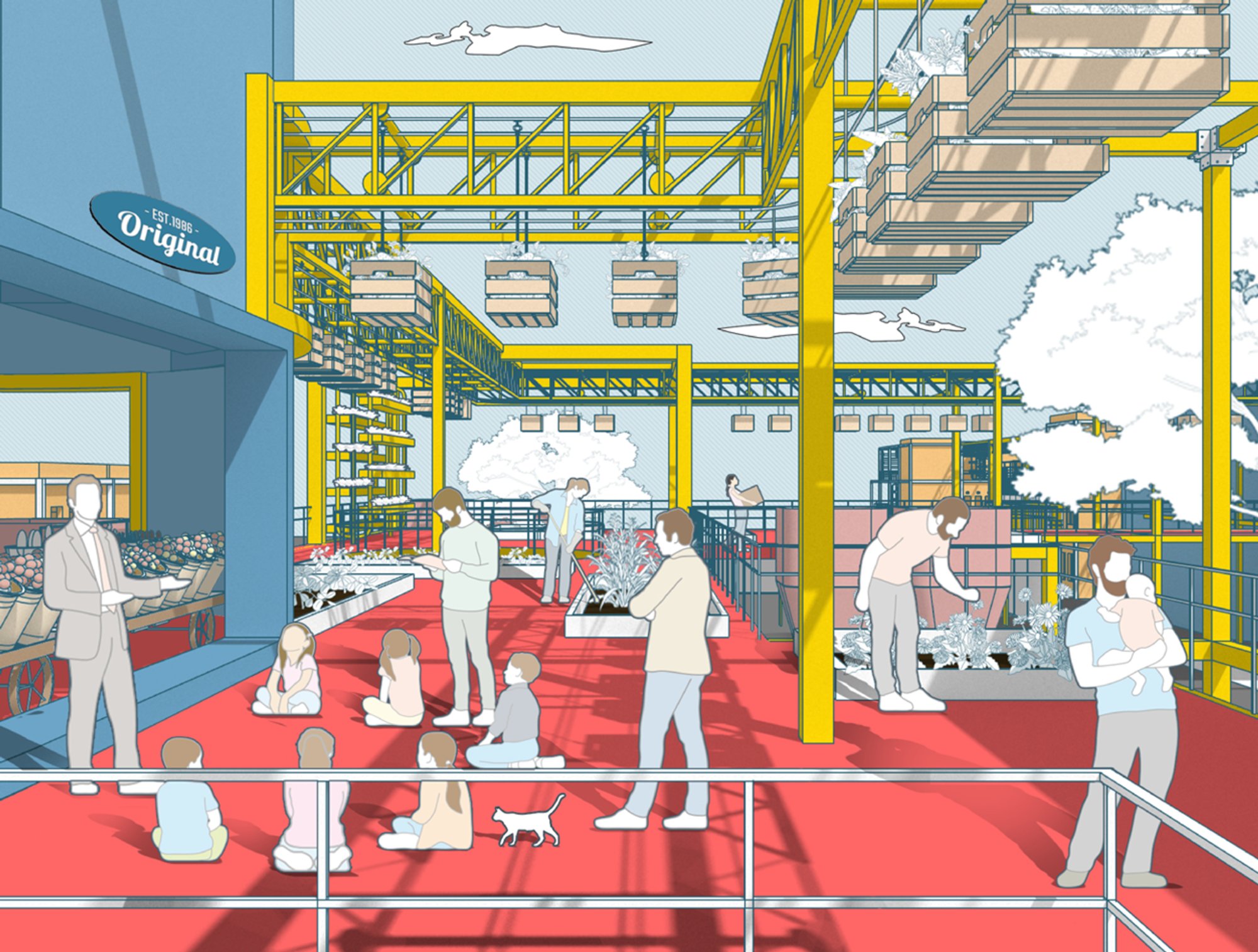 Super Factory·Community·School