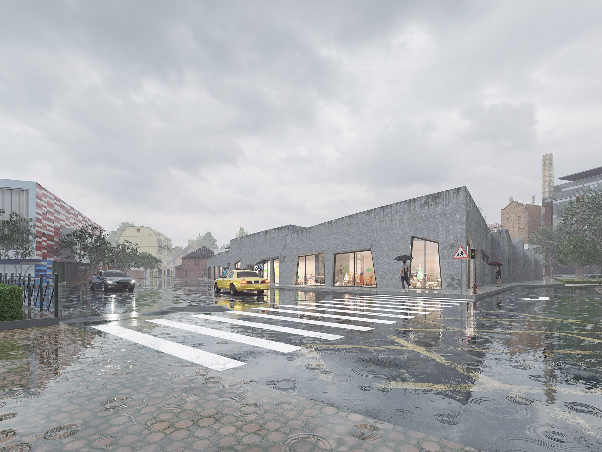 Tranquility within the city