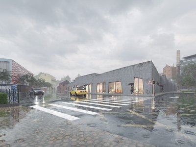 Tranquility within the city