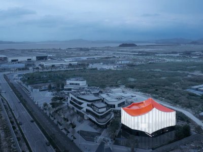 Wutopia Lab's Hovering Kan-Too is the perfect showroom for any business in the Greater Bay Area!