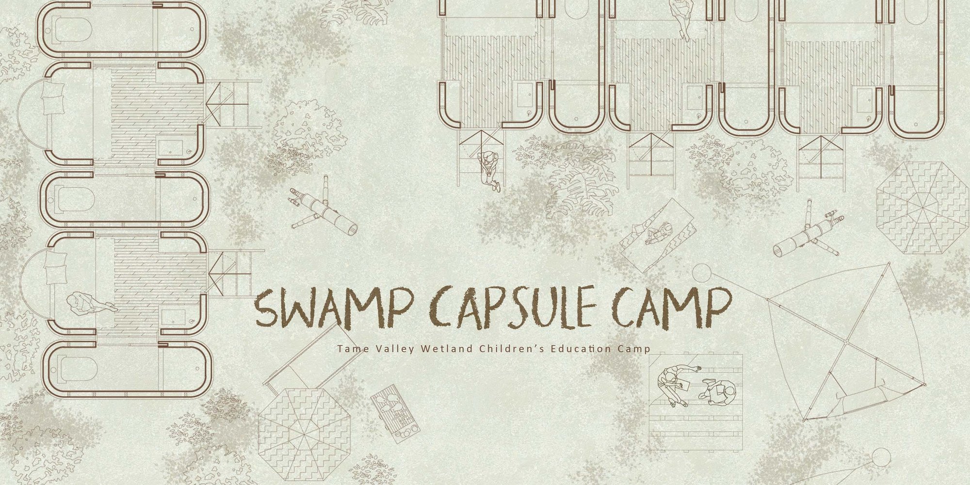 Swamp capsule camp