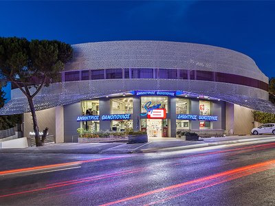 Supermarket in N. Erythraia by KLab Architecture