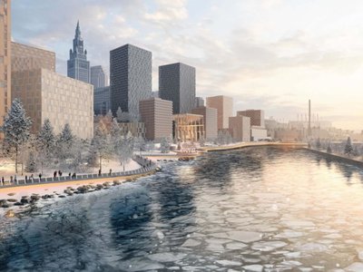 David Adjaye's master plan for the Cleveland riverfront is definitely worth checking out!