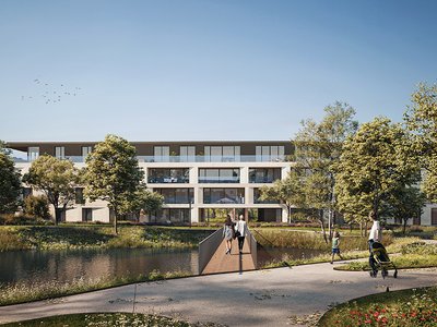 The redevelopment of the former Royal Cavalry Barracks in Tervuren has begun.