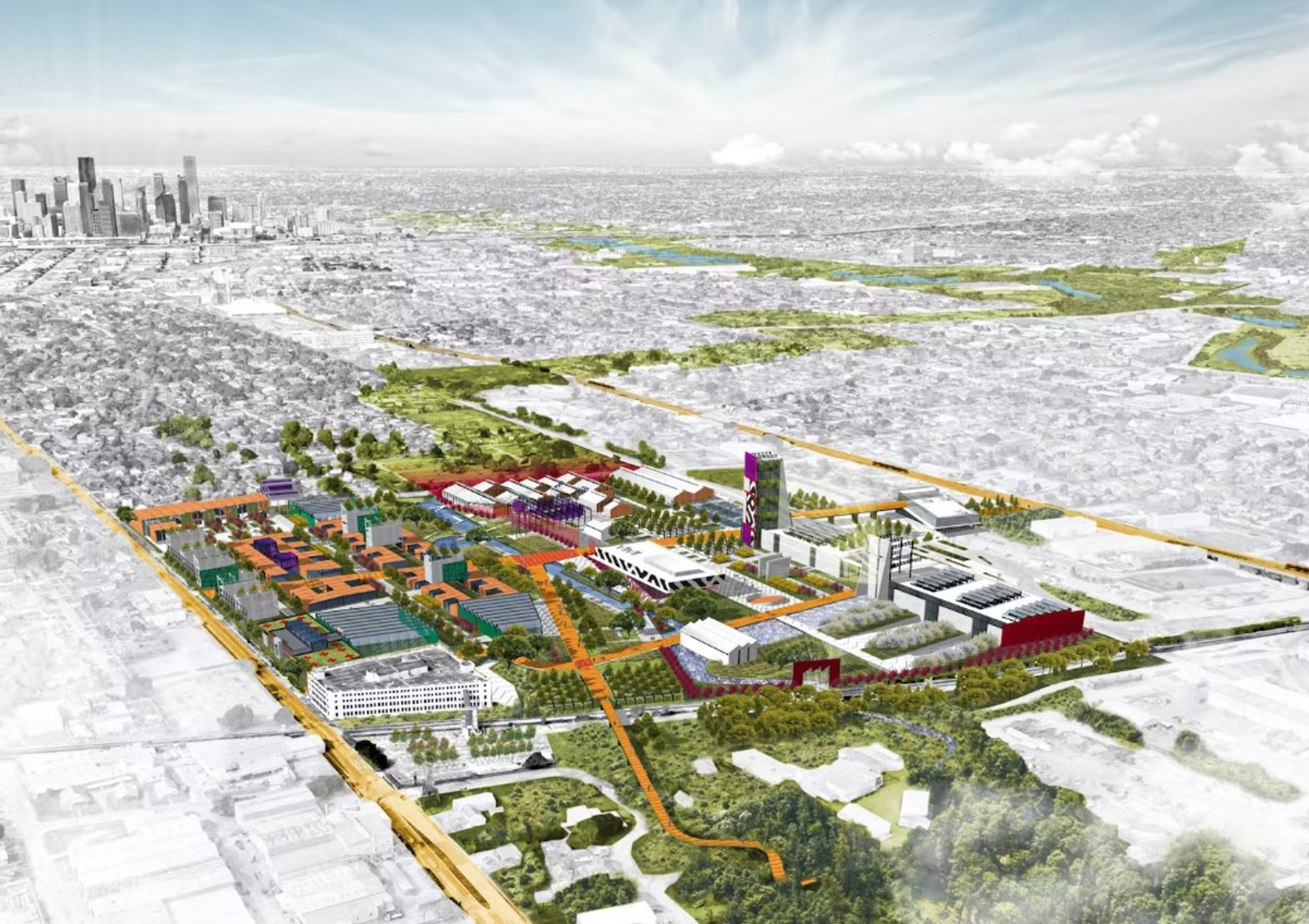 Greening the Industrial City competition winners imagine Houston's neighbourhood revitalization