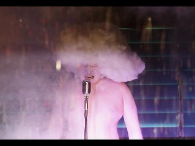 The art show at the gallery explores how modern architecture has been linked with horror in popular culture.