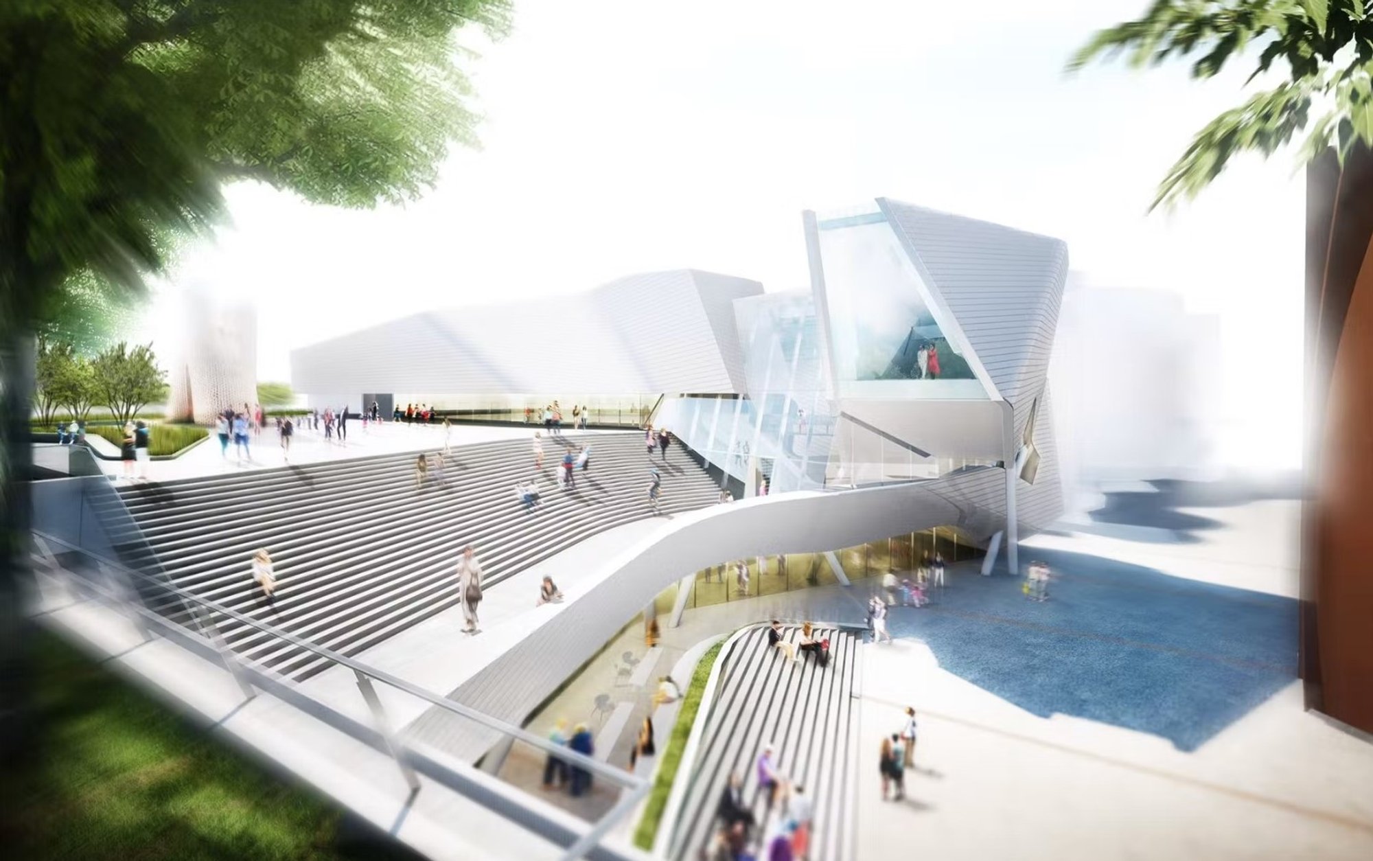 Morphosis' Orange County Museum of Art is a towering building among giants.