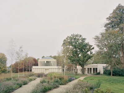 James Gorst Architects finishes temple complex in Hampshire