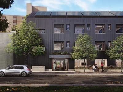 Hamilton Passive House Modular Housing by Montgomery Sisam Architects