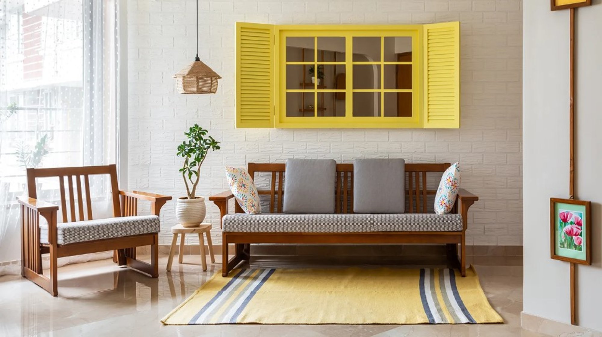 Mumbai: This colourful Andheri home is designed to make the most of every square foot