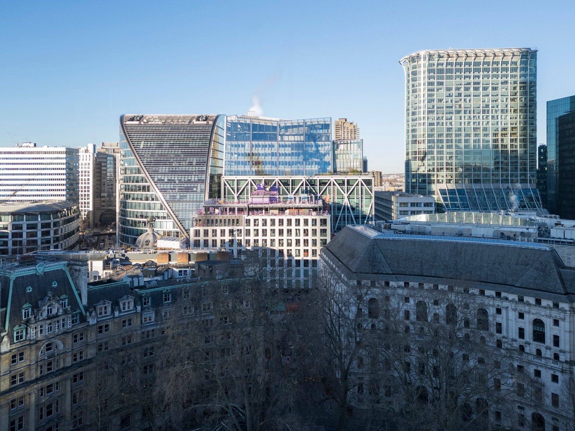 Deutsche Bank Headquarters by WilkinsonEyre: Pioneering Office Architecture Above Moorgate Station