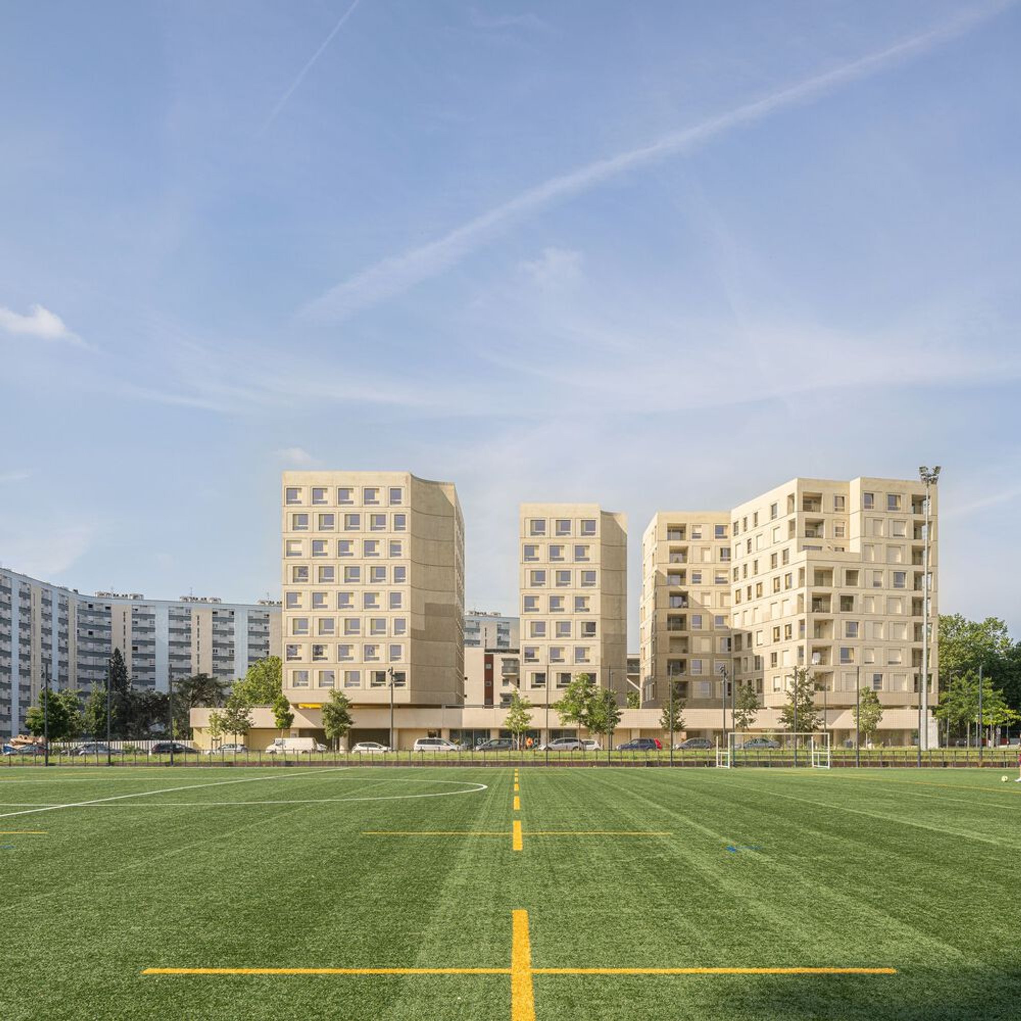 Les Formes Hautes Residential Complex by Atelier Stéphane Fernandez