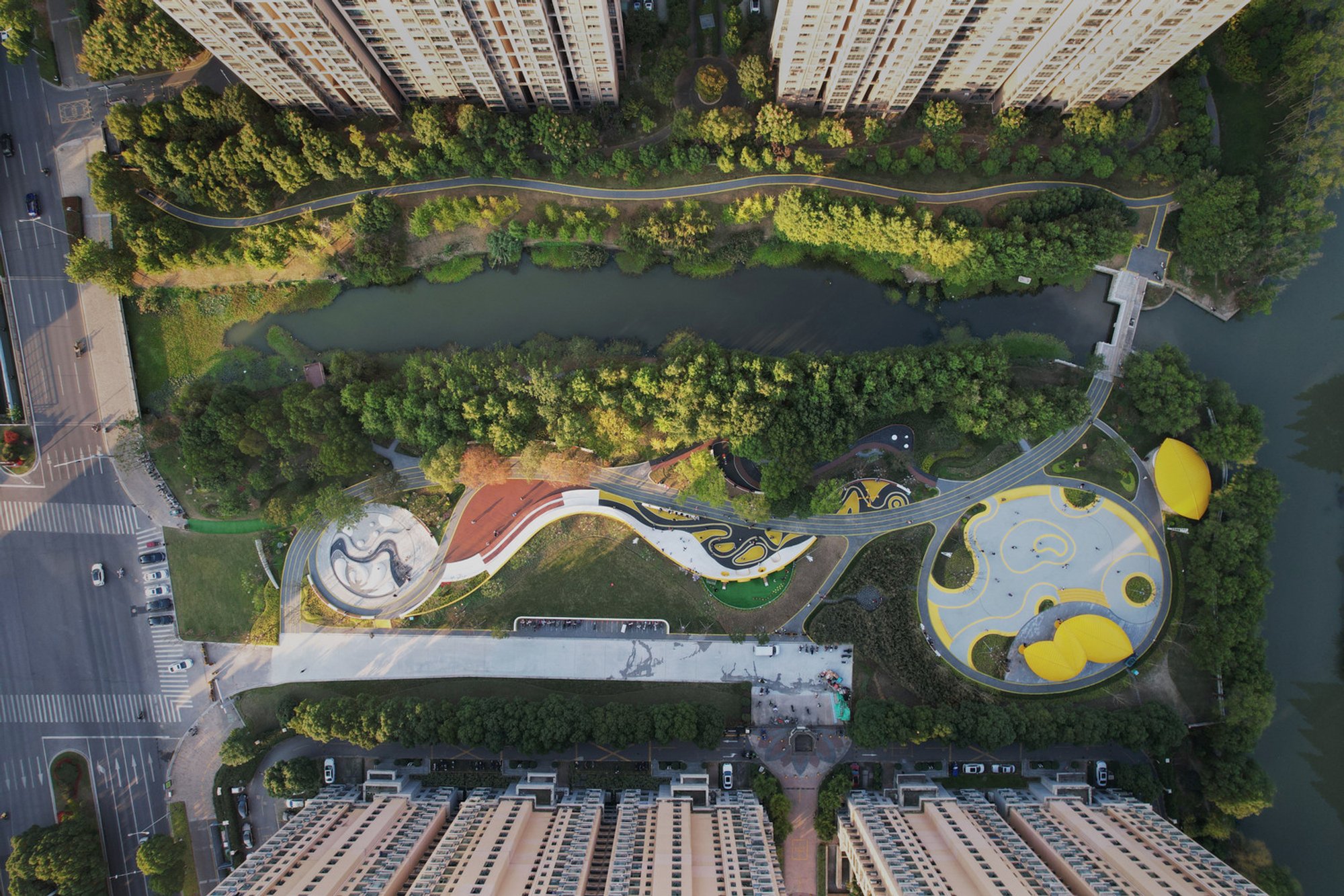 The Orchestra Park by SoBA: A Harmonious Urban Green Oasis in Kunshan