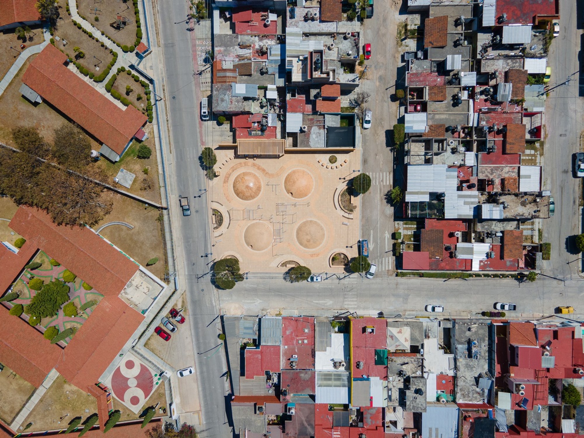 Barrio Tikal Park: A Community-Centered Urban Landscape by Laboratorio de Acupuntura Urbana