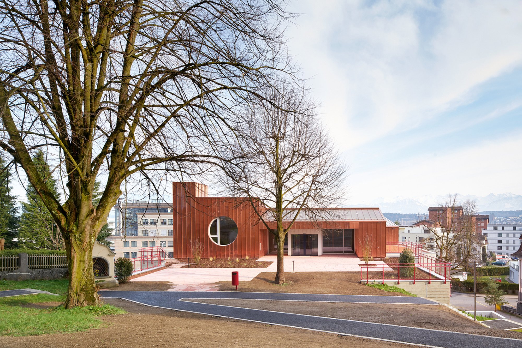 Gerliswil Parish Center Refurbishment and Expansion by Lussi + Partner AG