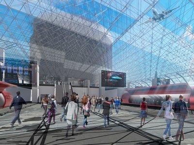 Transport Hub Hyperloop: Where Vacuum Tube Technology Meets Civic Architecture in Moscow