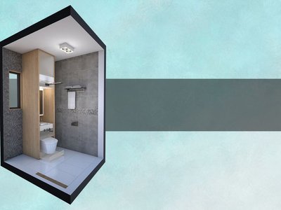 Aqua Play: A Portable Bathroom That Fits Inside a Cabinet