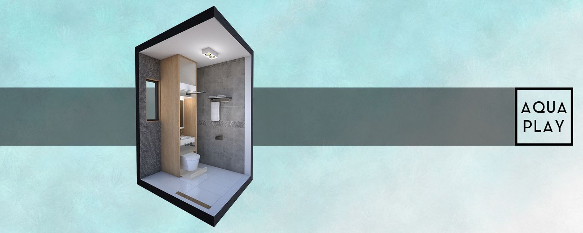 Aqua Play | Modular Portable Bathroom Architecture