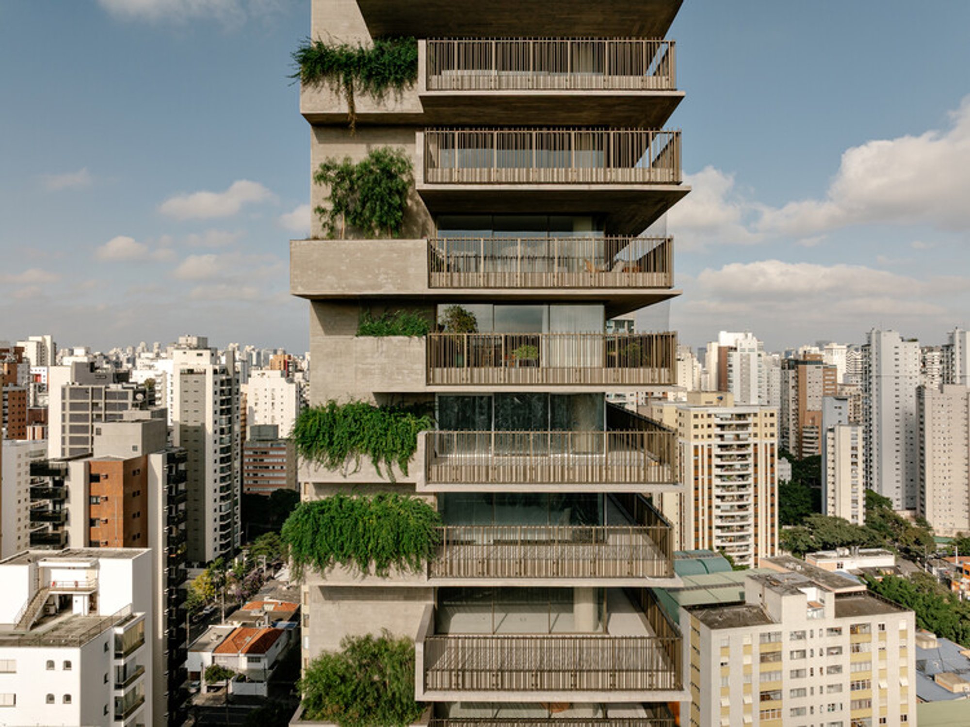 Ibaté Building By Studio Arthur Casas: Seamless Integration of Residential Architecture and Urban Landscape in São Paulo