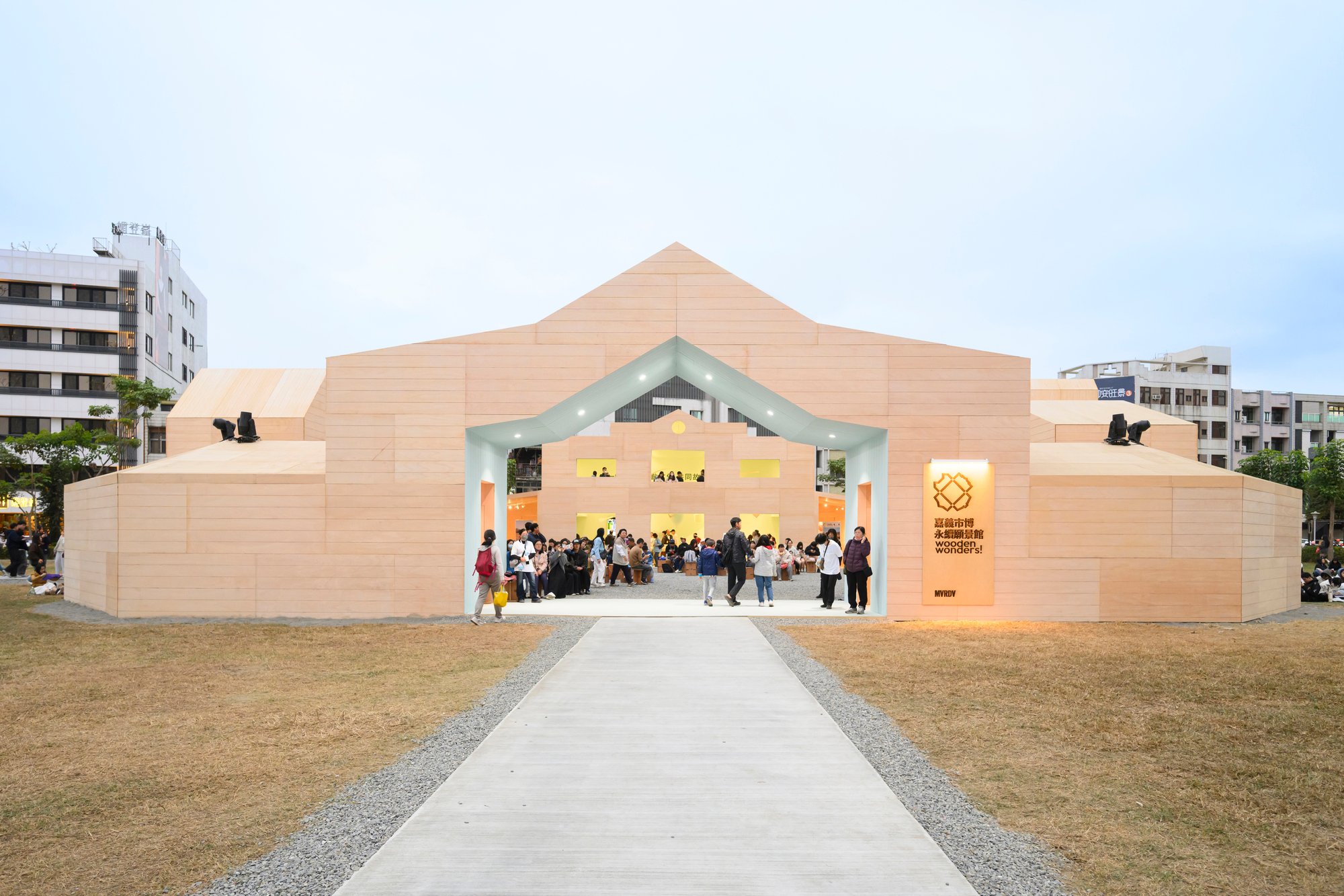 Wooden Wonders – Chiayi City Expo by MVRDV
