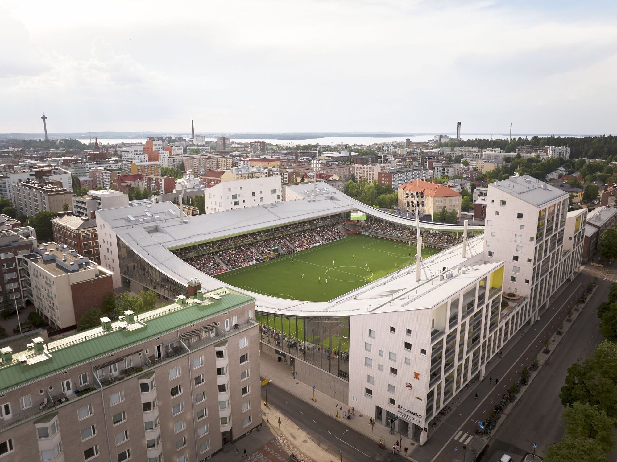 Tammela Hybrid Stadium: Finland’s First Urban Football Stadium as a Living City Block