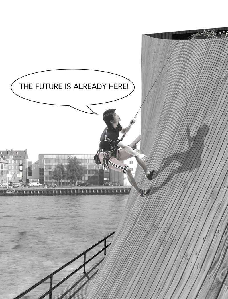 Interactive bridge surfaces transform infrastructure into an active public landscape along Copenhagen’s waterfront.