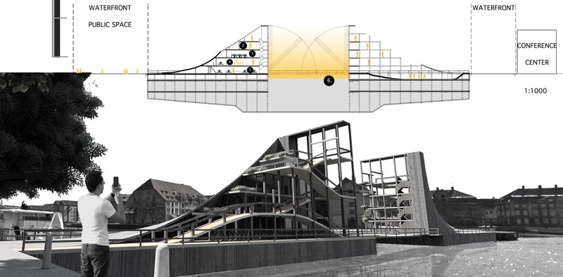 A landmark urban crossing that reimagines the bridge as a destination rather than a transition.