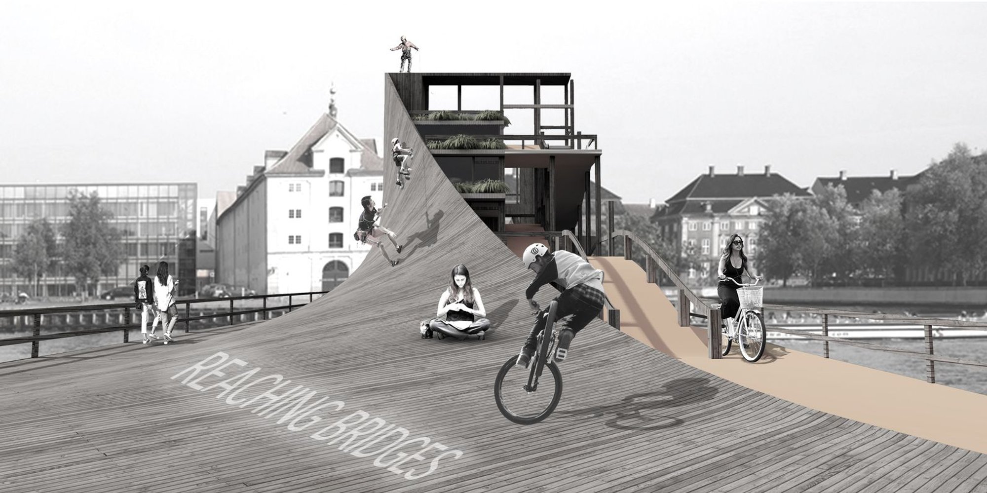 Reaching Bridges – Sustainable Bicycle Bridge Architecture