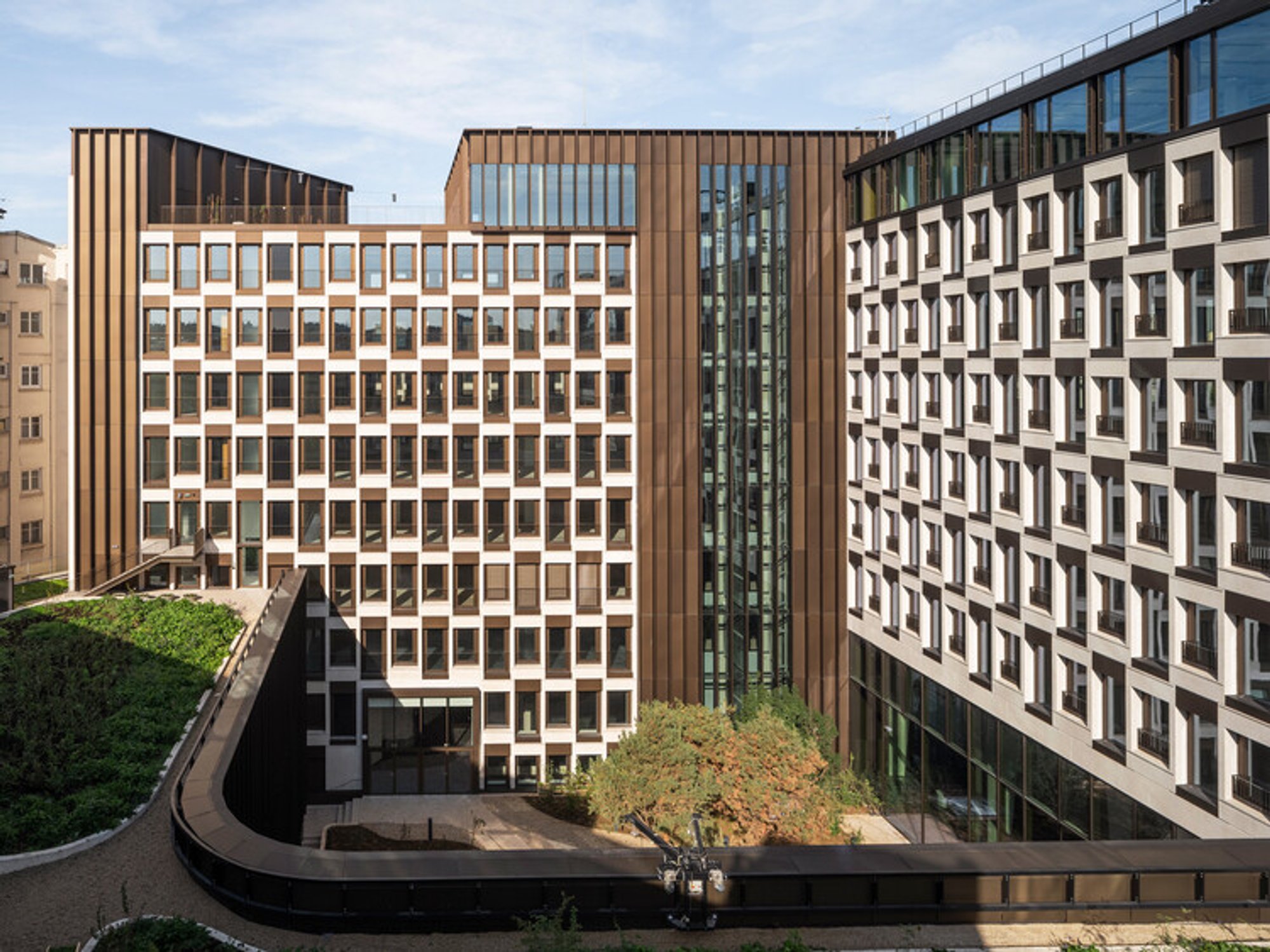 Grande Armée L1ve Office Building By Baumschlager Eberle Architekten, Paris, France