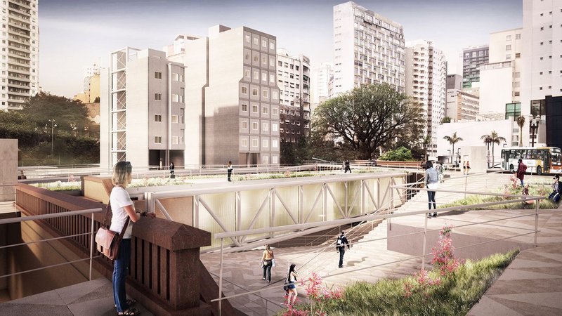 Reactivated viaduct crossing transforming infrastructure into public space