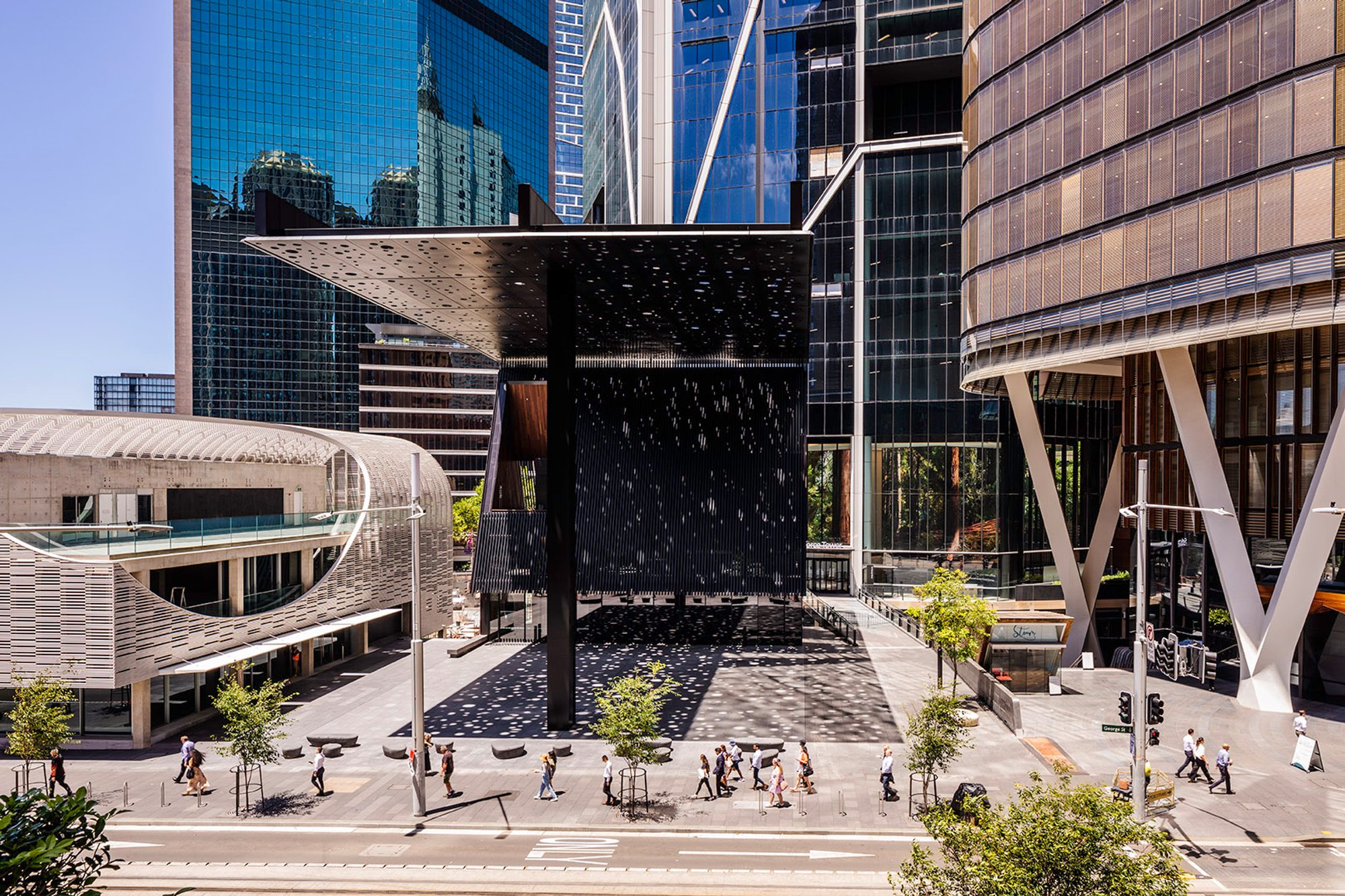 George Street Plaza & Community Building By Adjaye Associates | Sydney, Australia