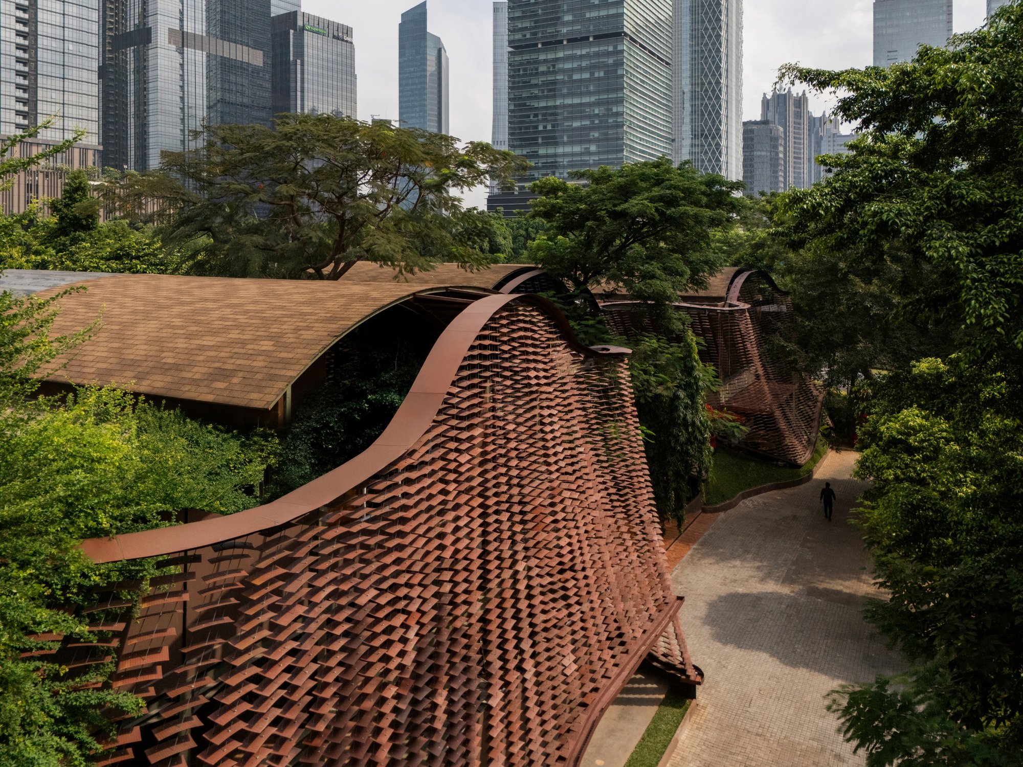 Lattice Creative Garden / RAD+ar – Sustainable Bioclimatic Architecture in Jakarta