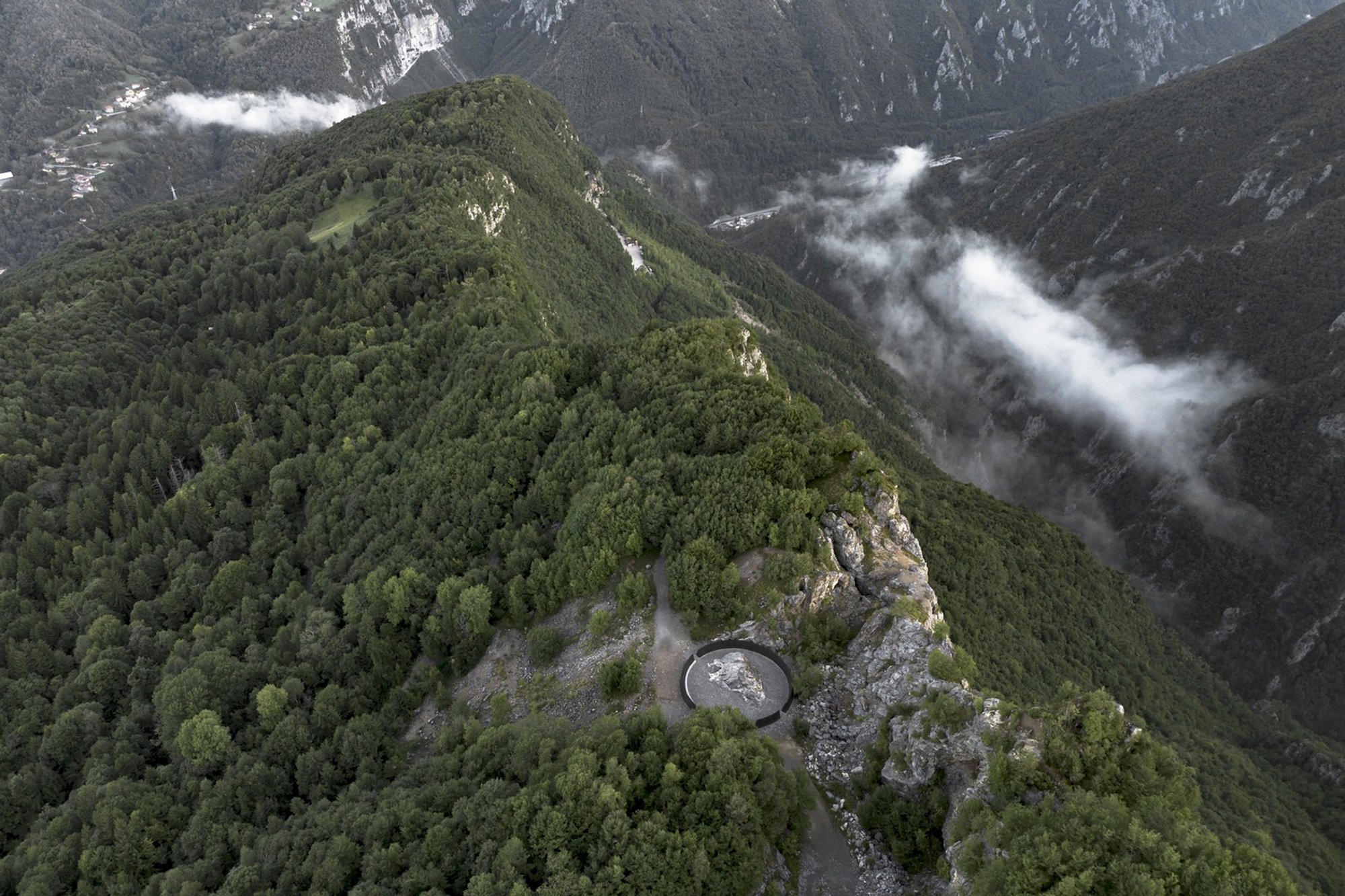Echo of the Mountain Monument: A Tribute to Dossena’s Mining Heritage