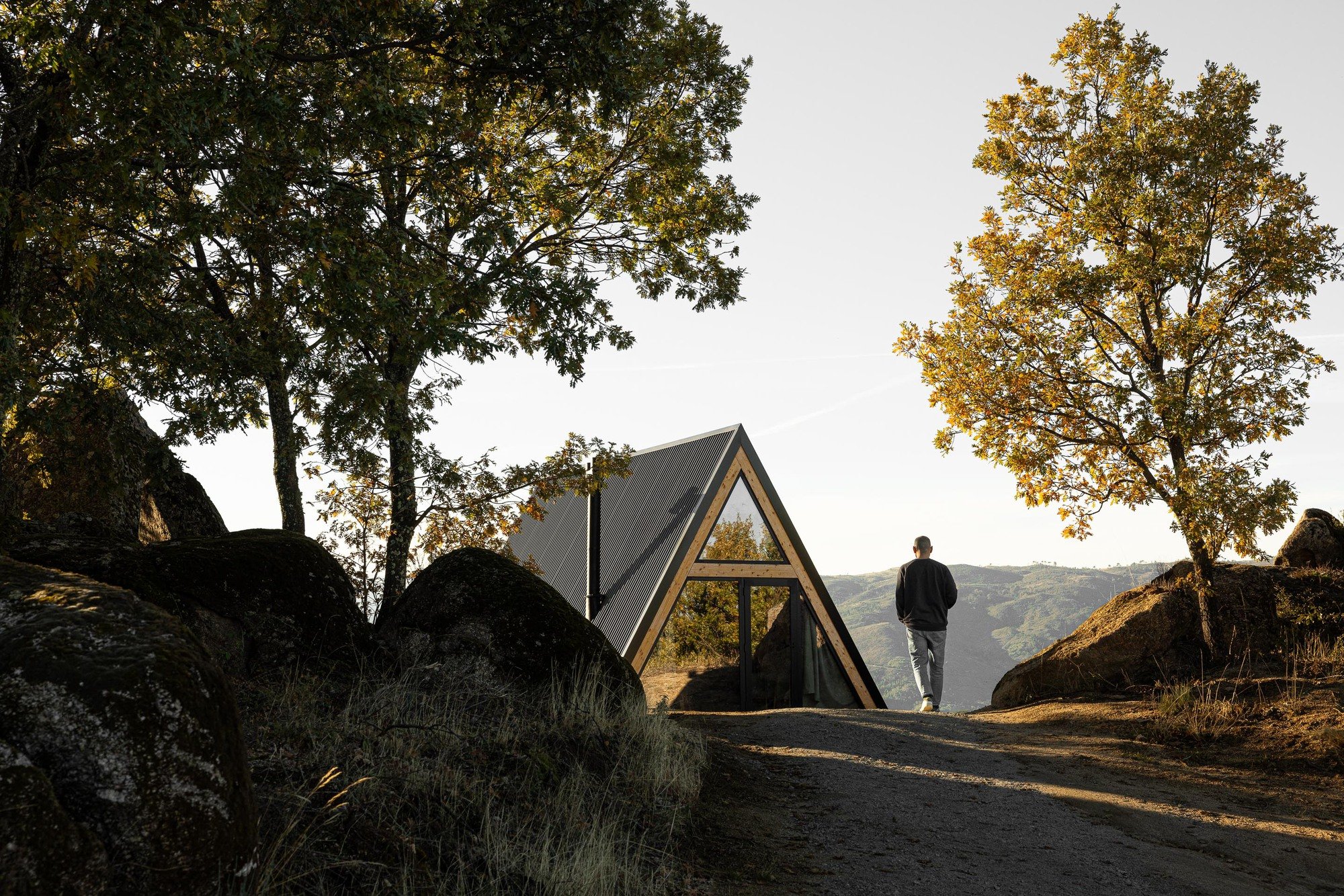 Mountain Shelters By Filipe Pina | Sustainable Cabins in Belmonte, Portugal