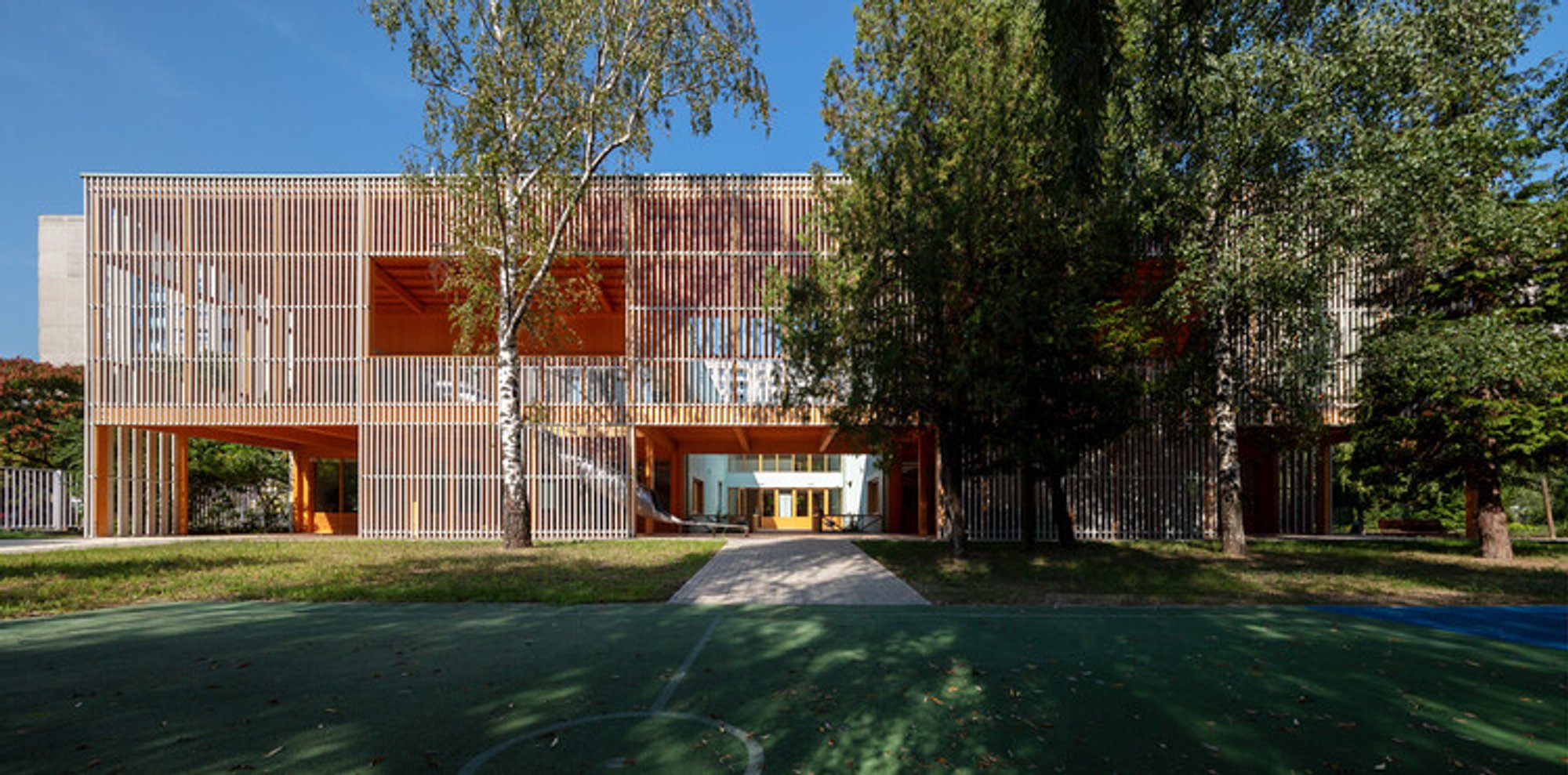 Vizafogó Kindergarten Budapest By Archikon Architects: A Sustainable Renewal of Community Architecture