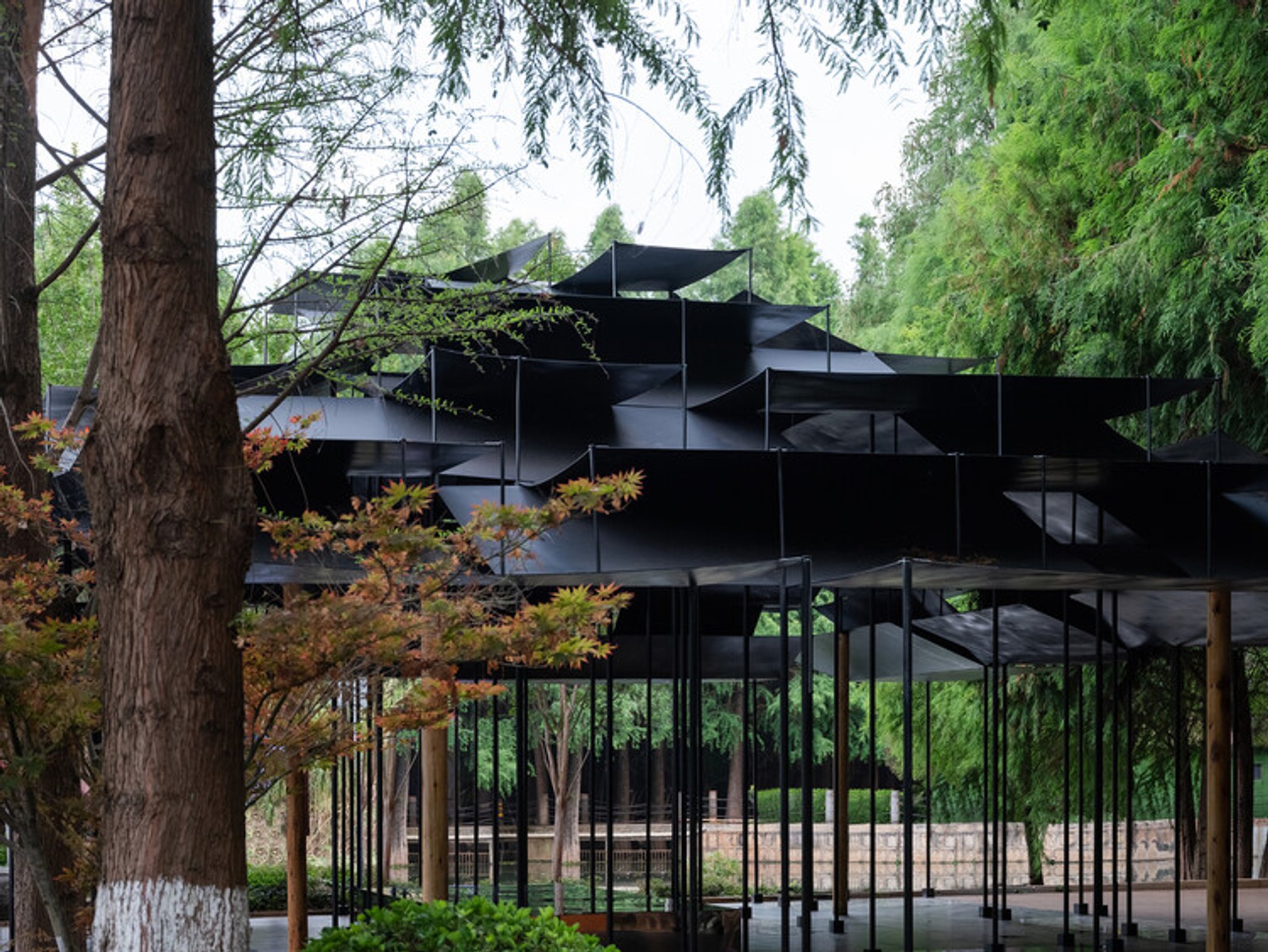 Laoyuting Pavilion: Between Forest, Infrastructure, and the Memory of Shelter
