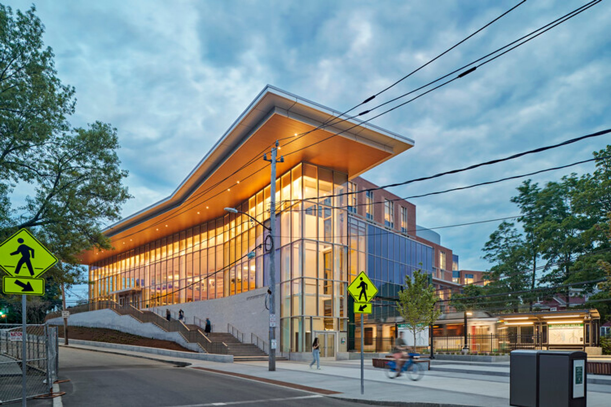 Brookline High School – 22 Tappan Building by William Rawn Associates