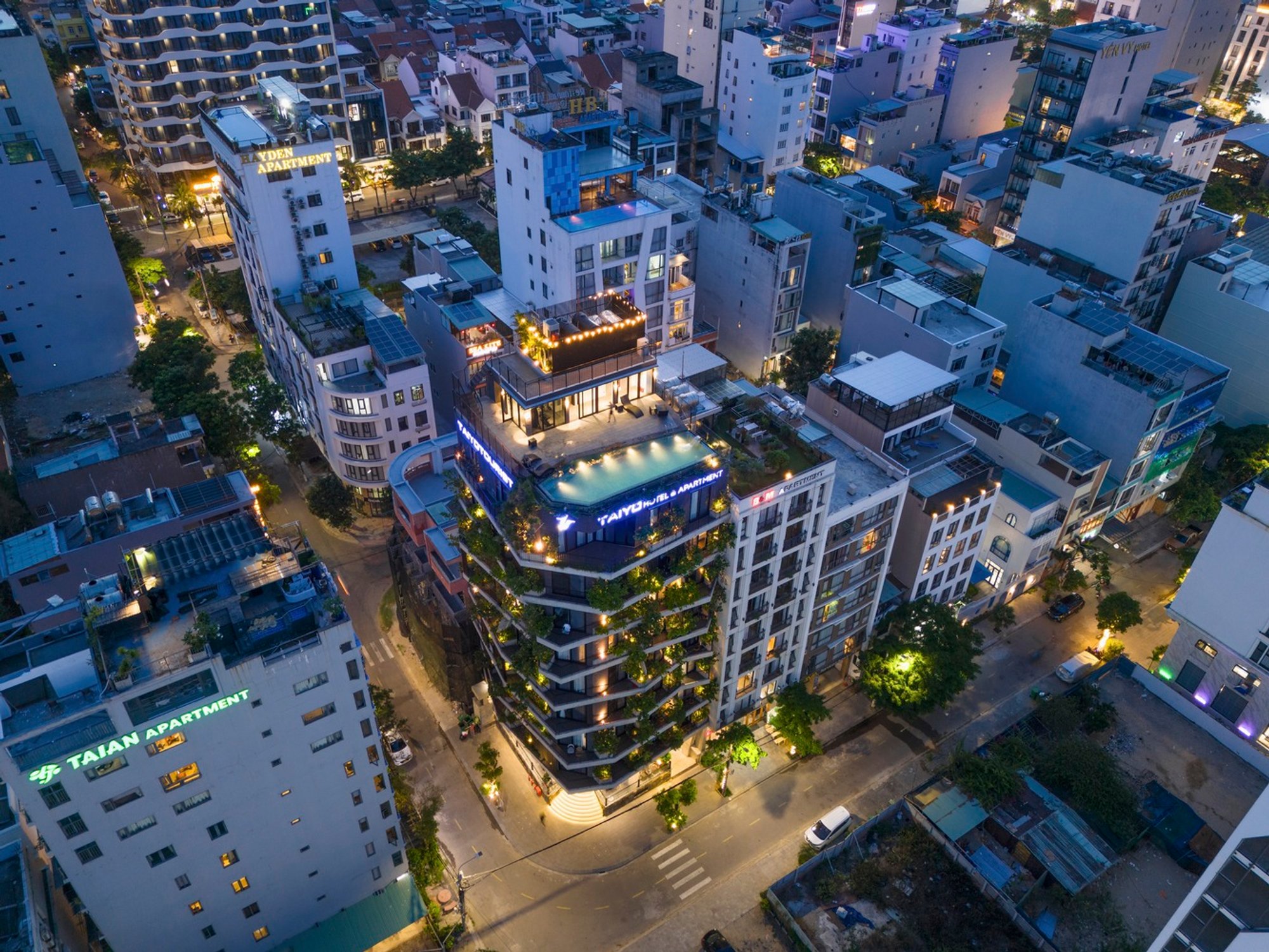 Taiyo Service Apartments by Ho Khue Architects: Modern Serviced Living in Da Nang